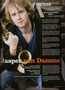 Jazz Magazine Jonge Helden Tom Beek 2010-05 Jasper van Damme, foto (c) Govert Driessen