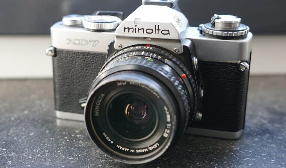 camera van eind jaren '70: Minolta CD7, foto (C) Tom Beek