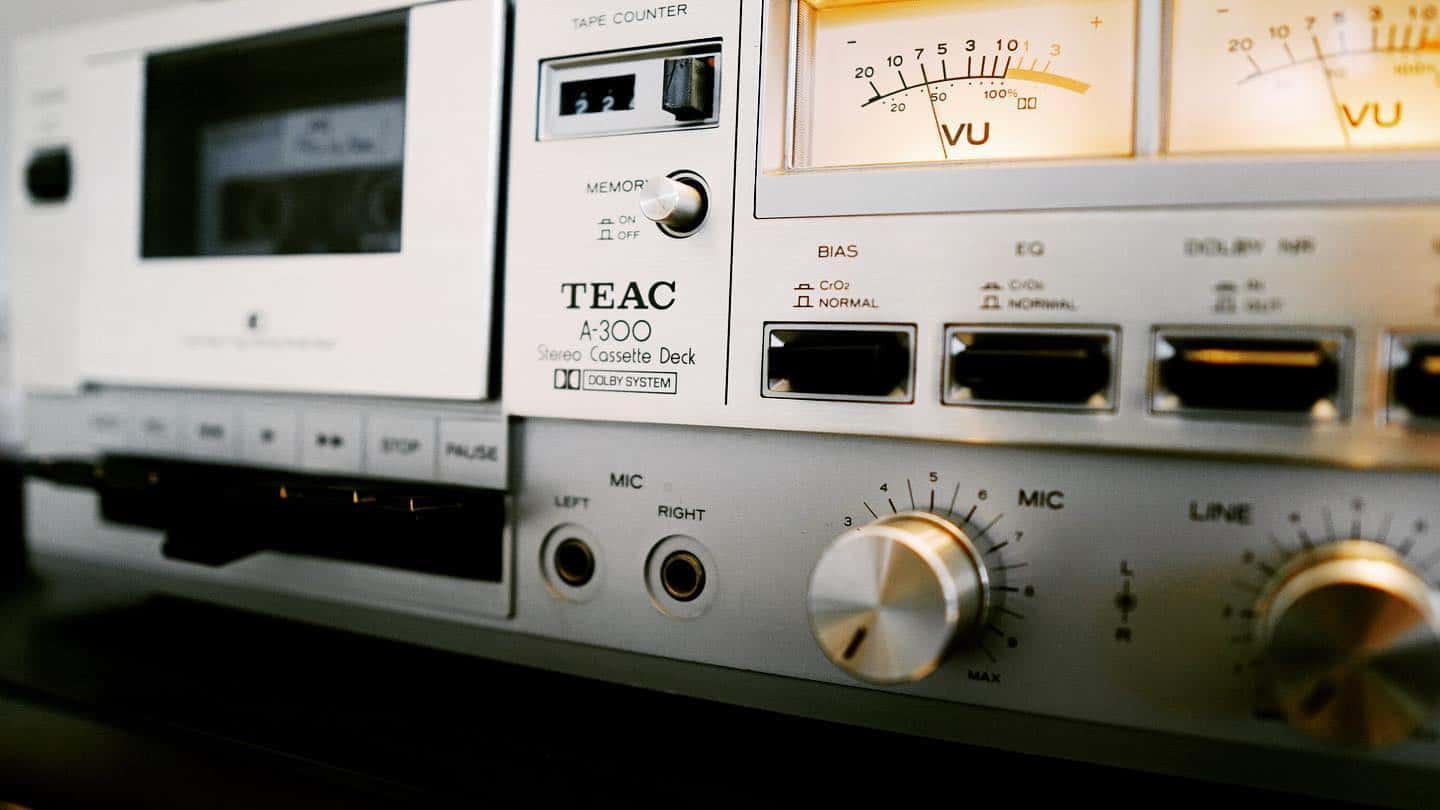 TEAC cassette cassettedeck recorder hifi