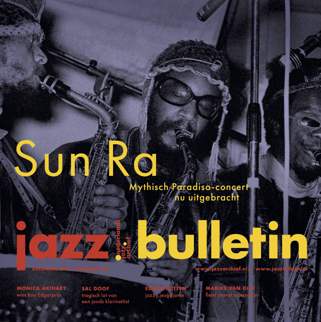 Jazz Bulletin 129 cover december 2023