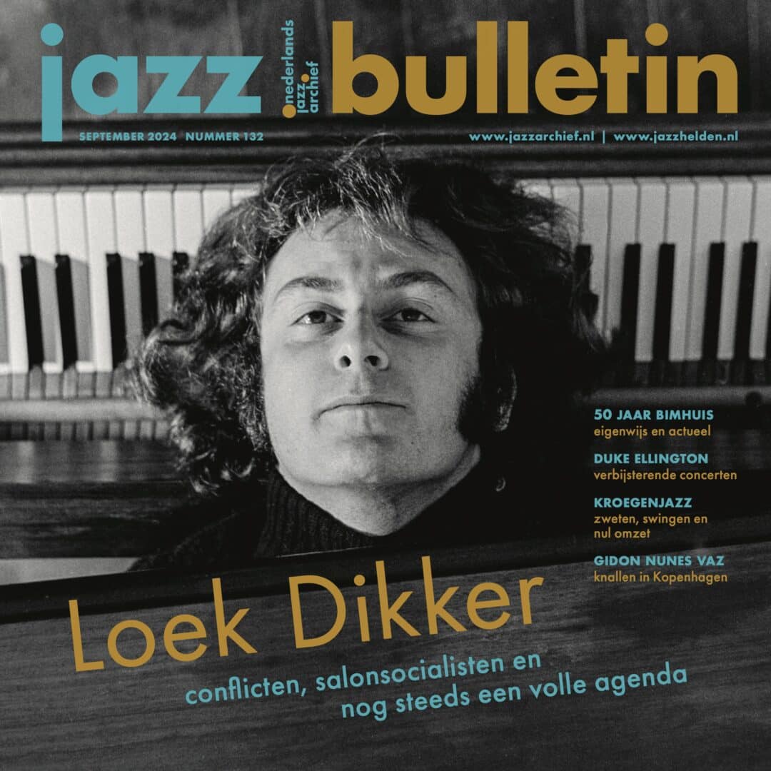 Jazz Bulletin 132 cover, september 2024