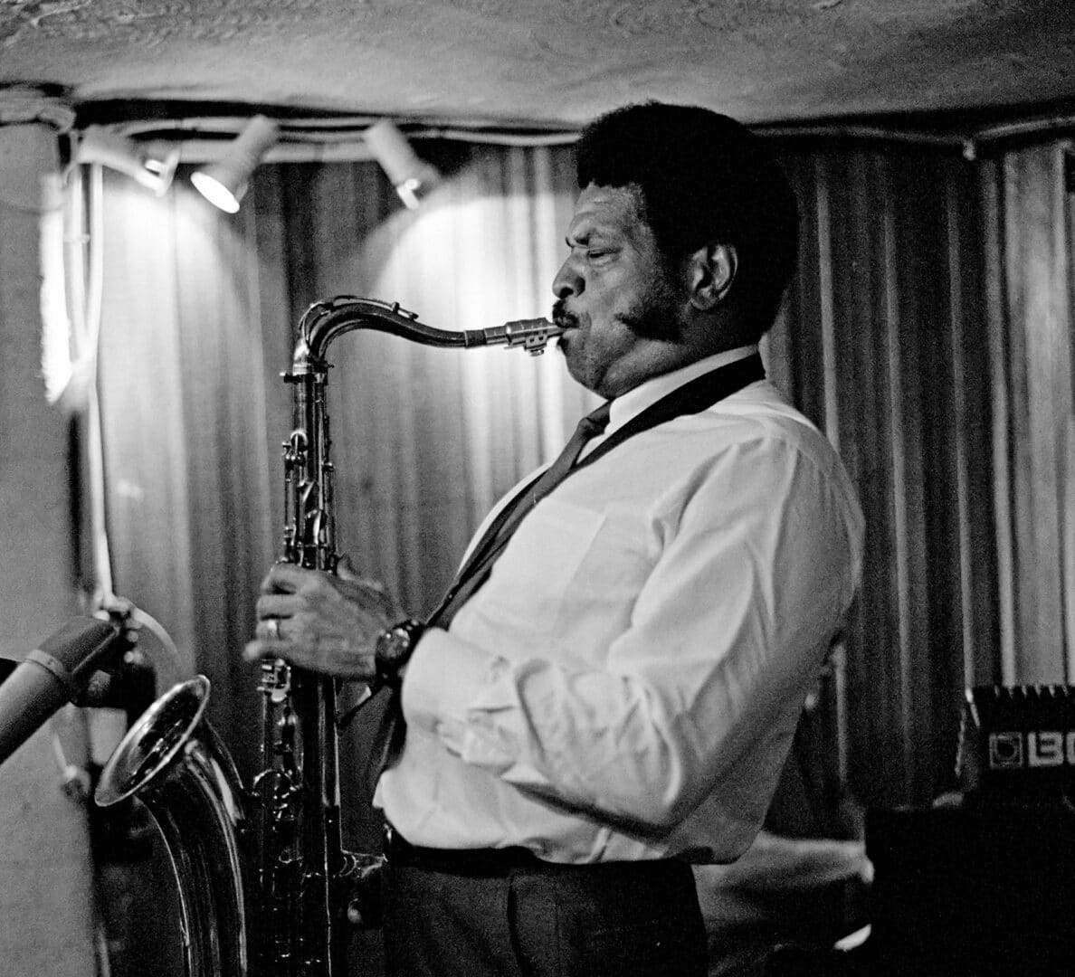 George Coleman, London, August 1987 (C) Brian O'Connor/Alamy