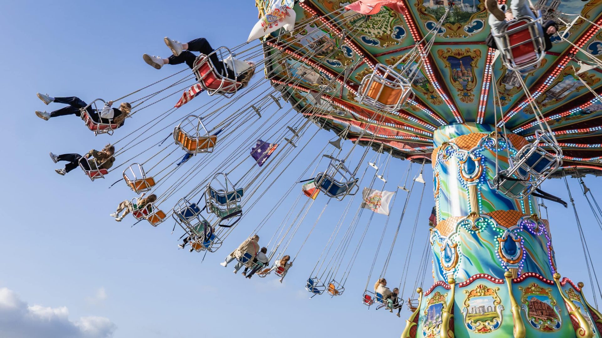 Kermis Zweefmolen Heerenveen Pinksteren 2023