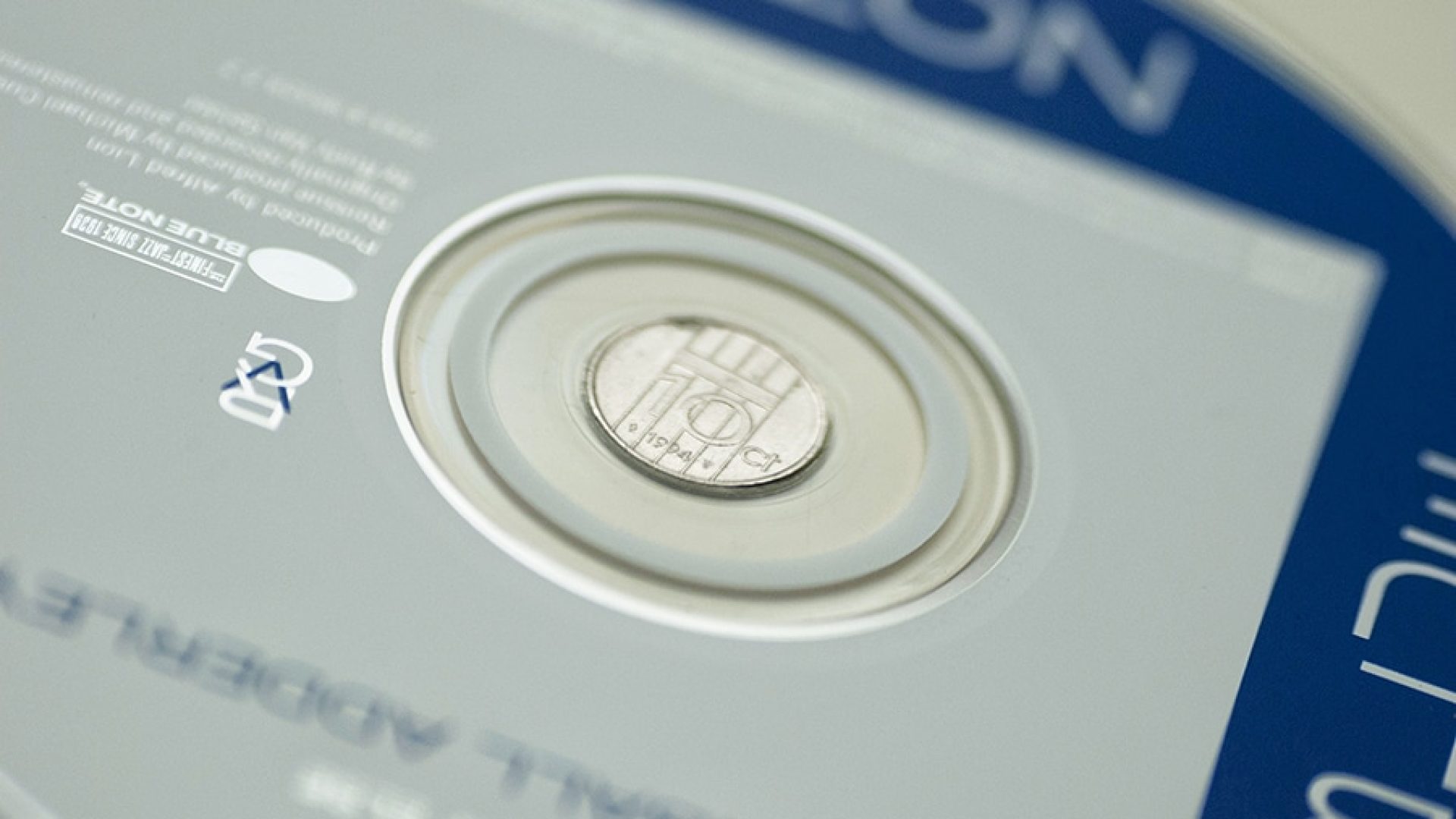 Philips cd dubbeltje